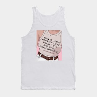 Stop Giving people discounts Tank Top